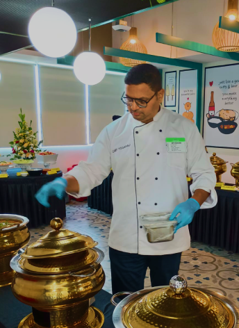 Private parties and celebrations catering